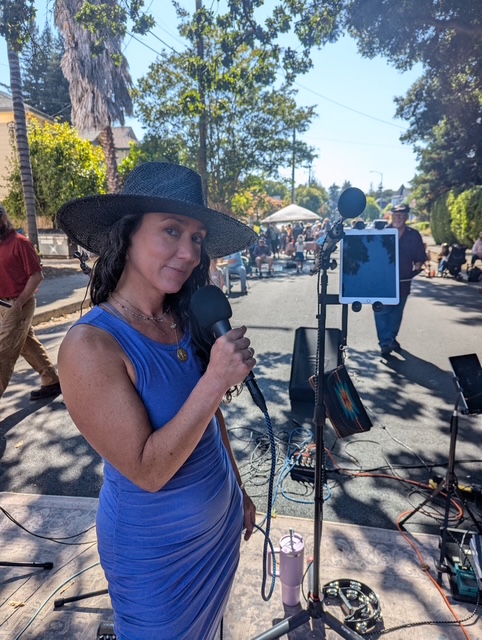 Audience enjoying show